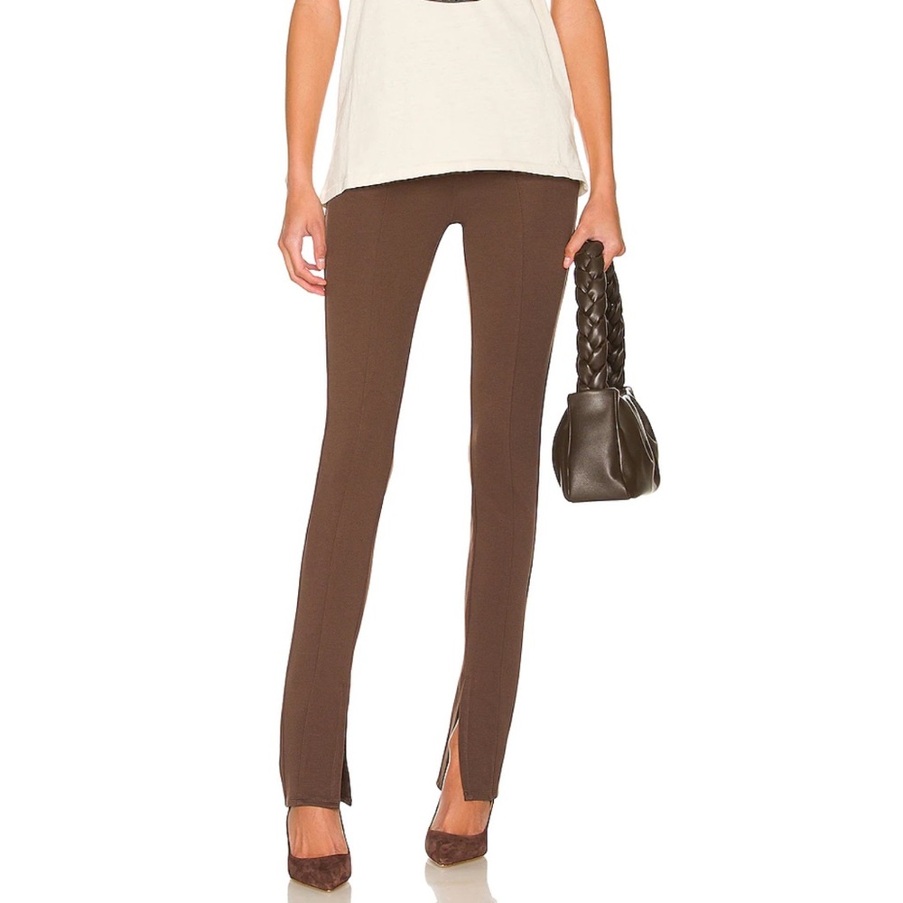 Anine Bing The Max Pant Chocolate Brown